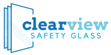 clearview logo Clearview safety glass logo